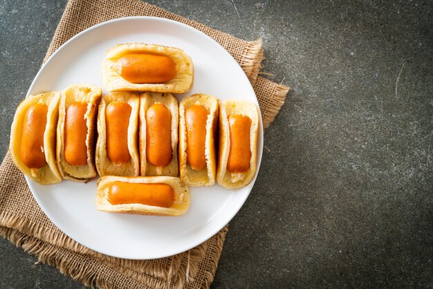 フラットパンケーキロール ソーセージ