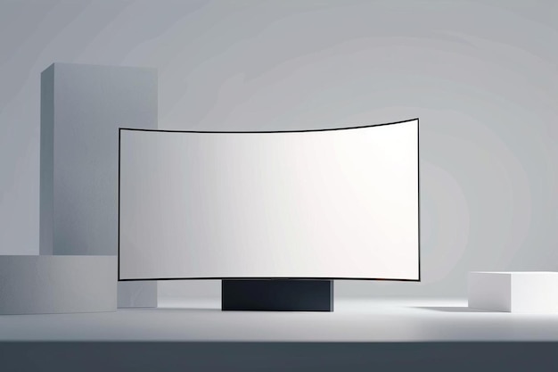 a flat screen tv sitting on top of a table