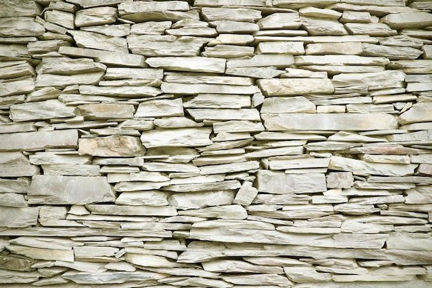 平らな石の壁の背景