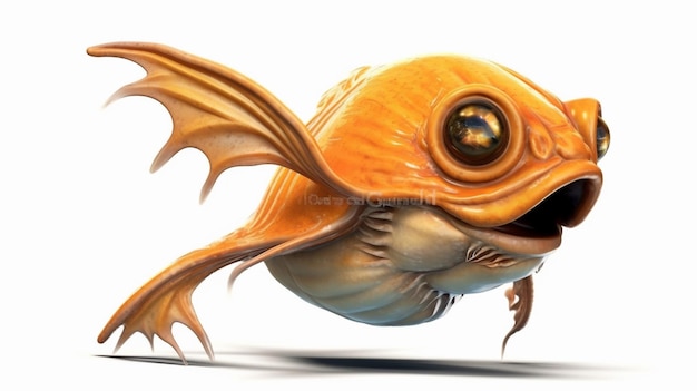 flatulent fish from the alien planet fizzle AI generative