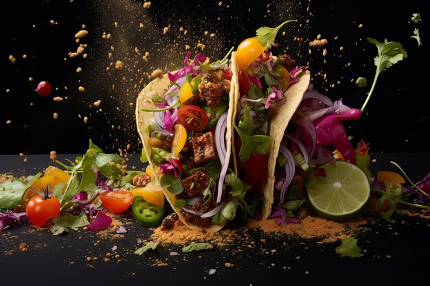 Photo flaunting flavor vegan taco photography extravaga