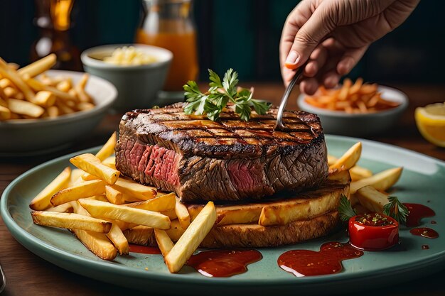 Flavorful fusion the art of pairing steak with fries