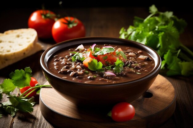 Flavorful Mexican Black Bean Soup