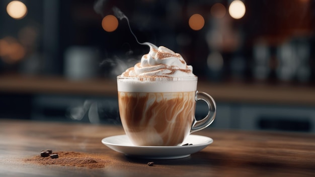 Flavorful Moments Savoring the Delights of Cappuccino