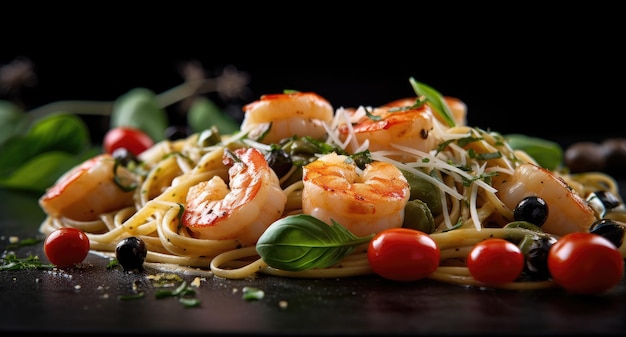 Flavorful Shrimp and Tomato Pasta