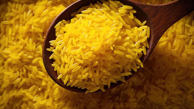 Flavorful yellow rice