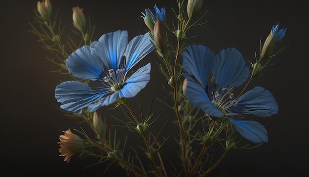 Flax Flower Generative AI