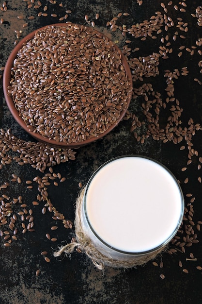 Flax milk