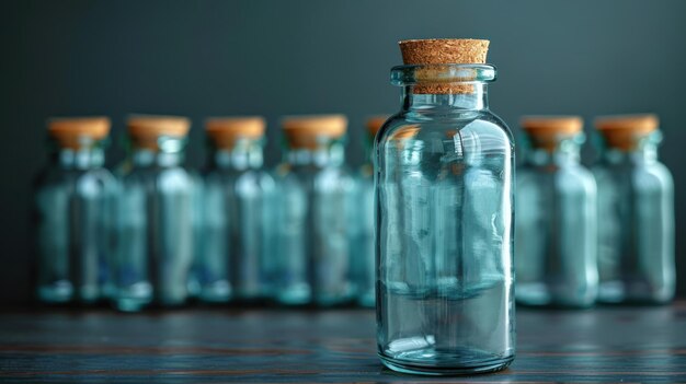 Fles op een geïsoleerde witte achtergrond