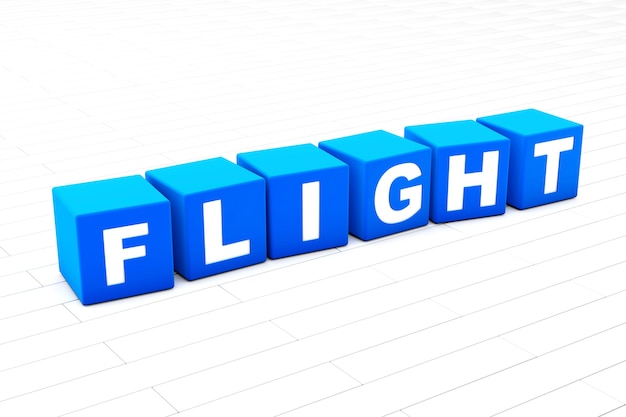 Flight word illustration