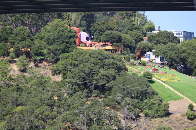 Foto la casa dei flintstones a san mateo, california