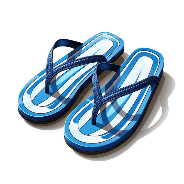 Premium AI Image | flip flops