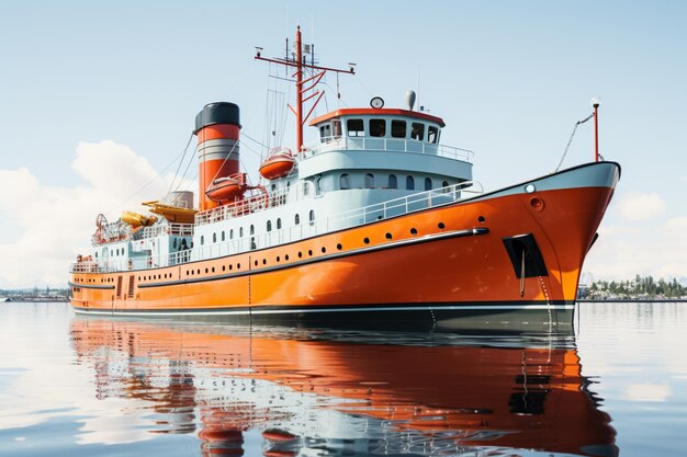 Photo floating dock ship boat