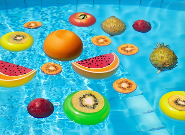 Floating fruit