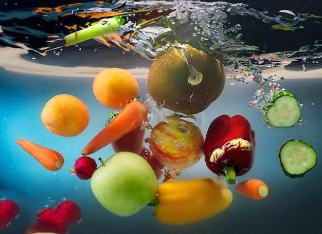 Floating fruit