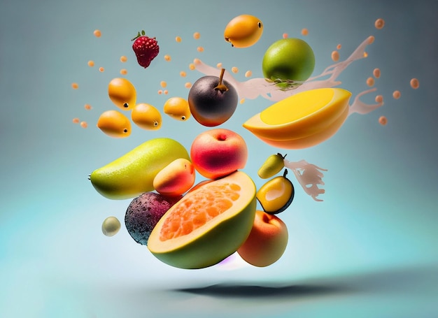 Floating fruit