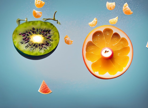 Floating fruit