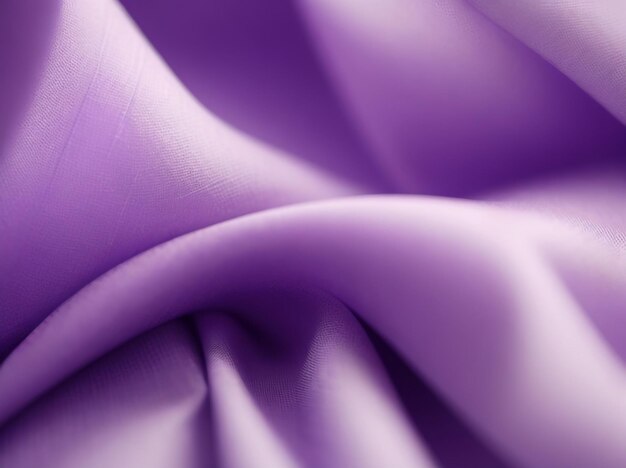 Floating lilac fabric with depth of field