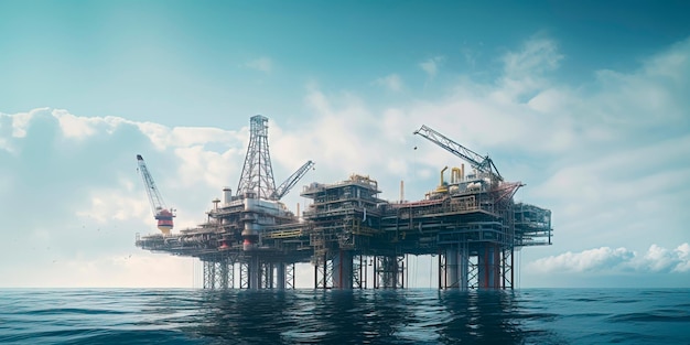 floating platform for offshore oil and gas production