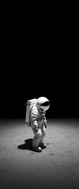 Floating Among the Stars Life as an Astronaut in Space black and white