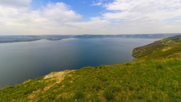 Затопленное село Бакота. Бухта у Каменца-Подольского. Украина, Европа.