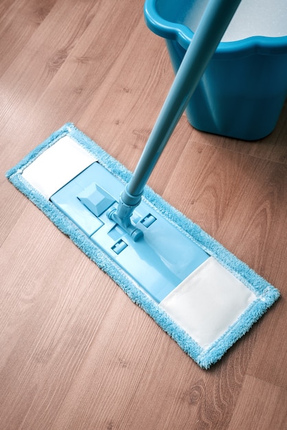 Photo floor cleaning mop