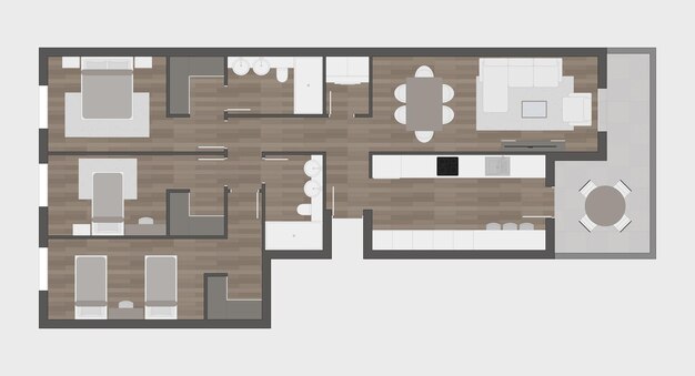 Photo floor plan