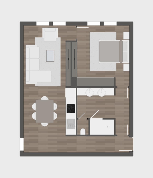 Photo floor plan