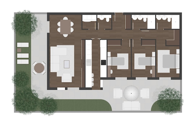 Photo floor plan