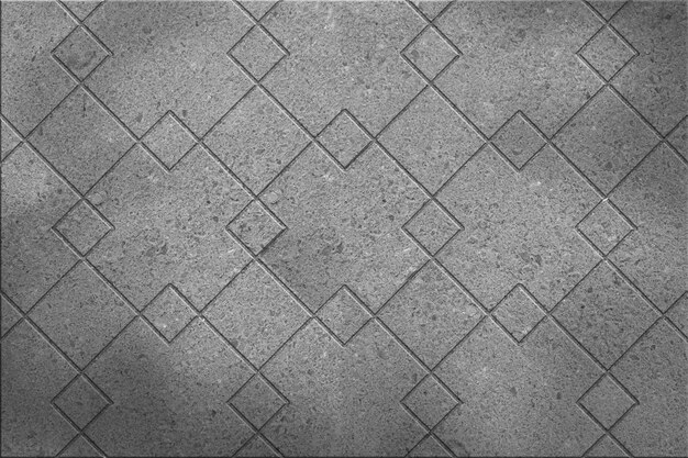 Floor tiles, granite square pattern