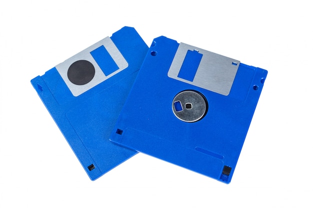 Floppy disk isolated