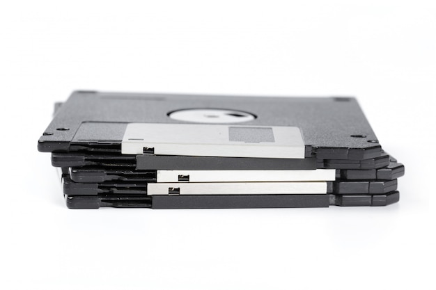 Floppy disk isolated