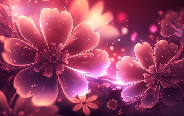 Floral Abstract Background