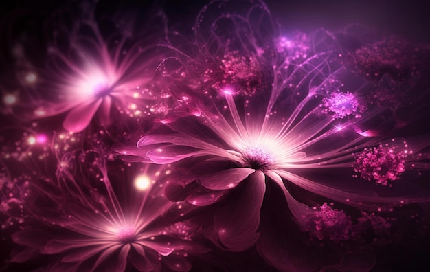 Foto floral abstract background