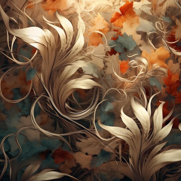 Floral Abstract background