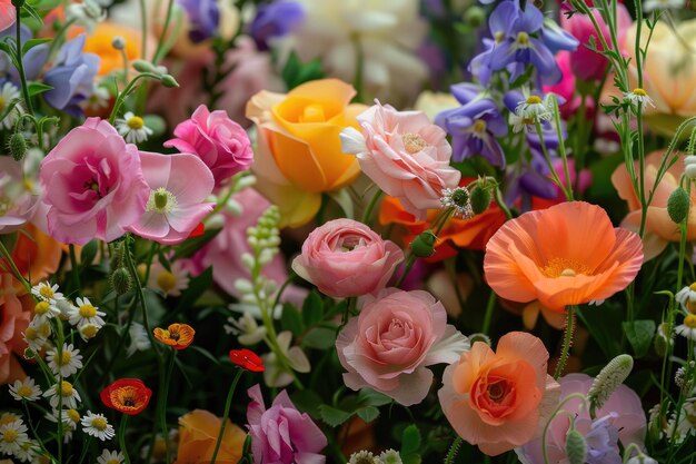 写真 花のアレンジメント