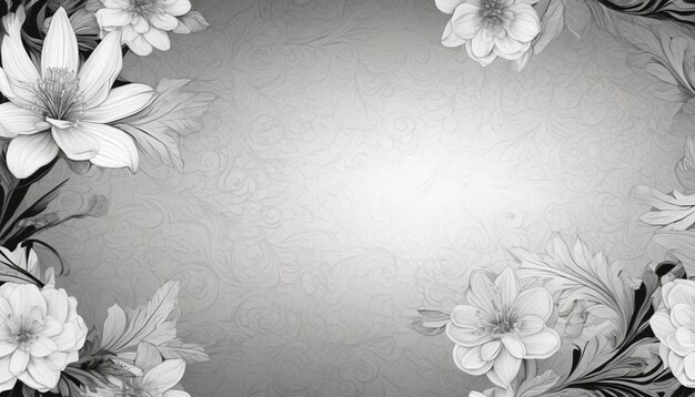 Photo floral background