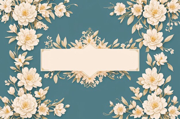 Photo floral background