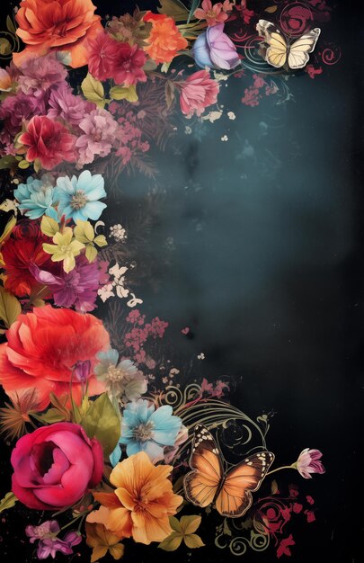 floral boarder