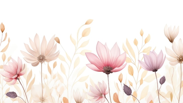 Floral botanical flower background