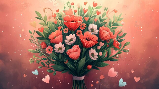 Floral Bouquet Vector