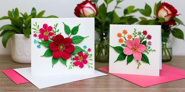 floral card