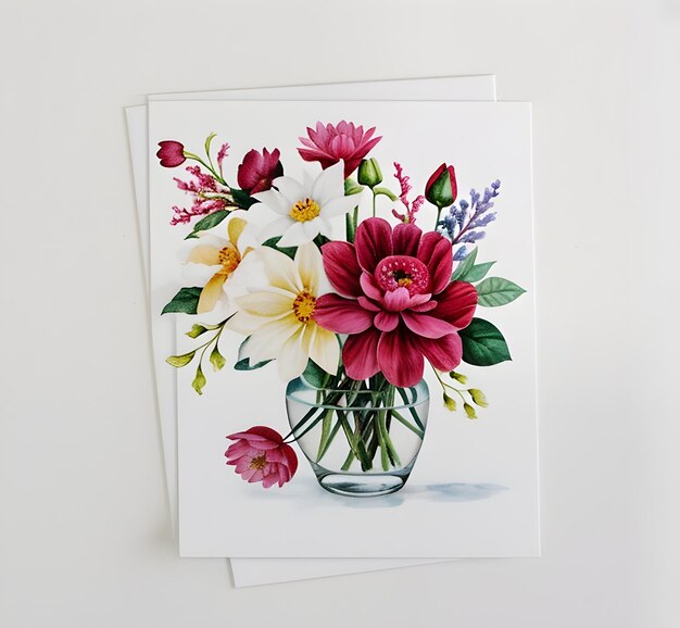 floral card