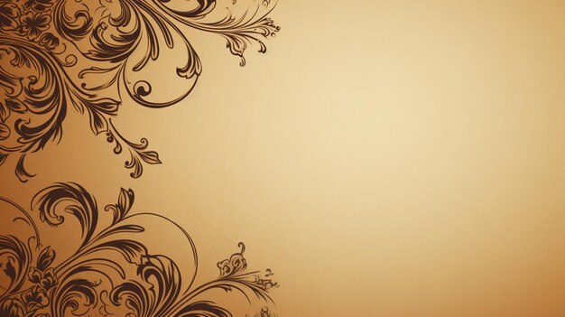 floral decorative ornament vintage background