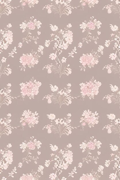 Floral Design Background Wallpaper