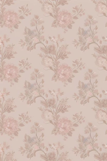 Floral Design Background Wallpaper