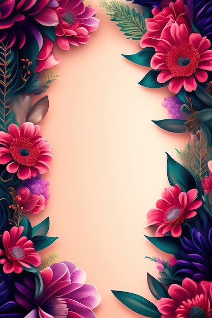 Floral Design Background