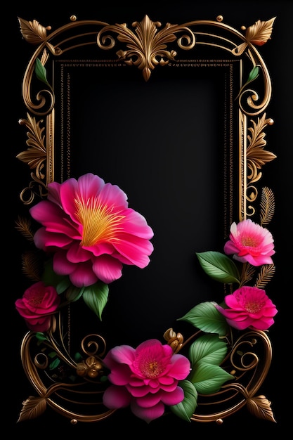 floral design frames