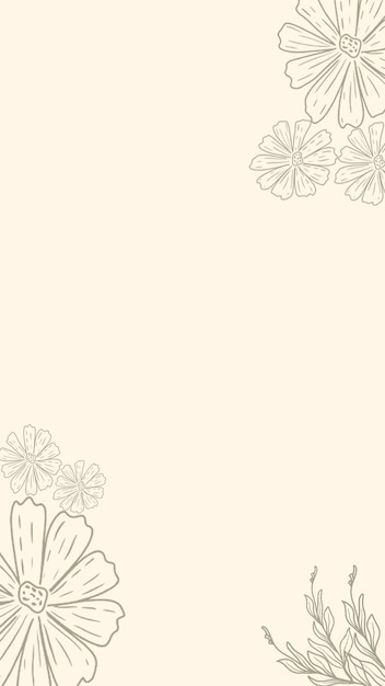 floral element background design