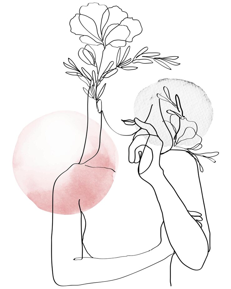 Photo floral embrace